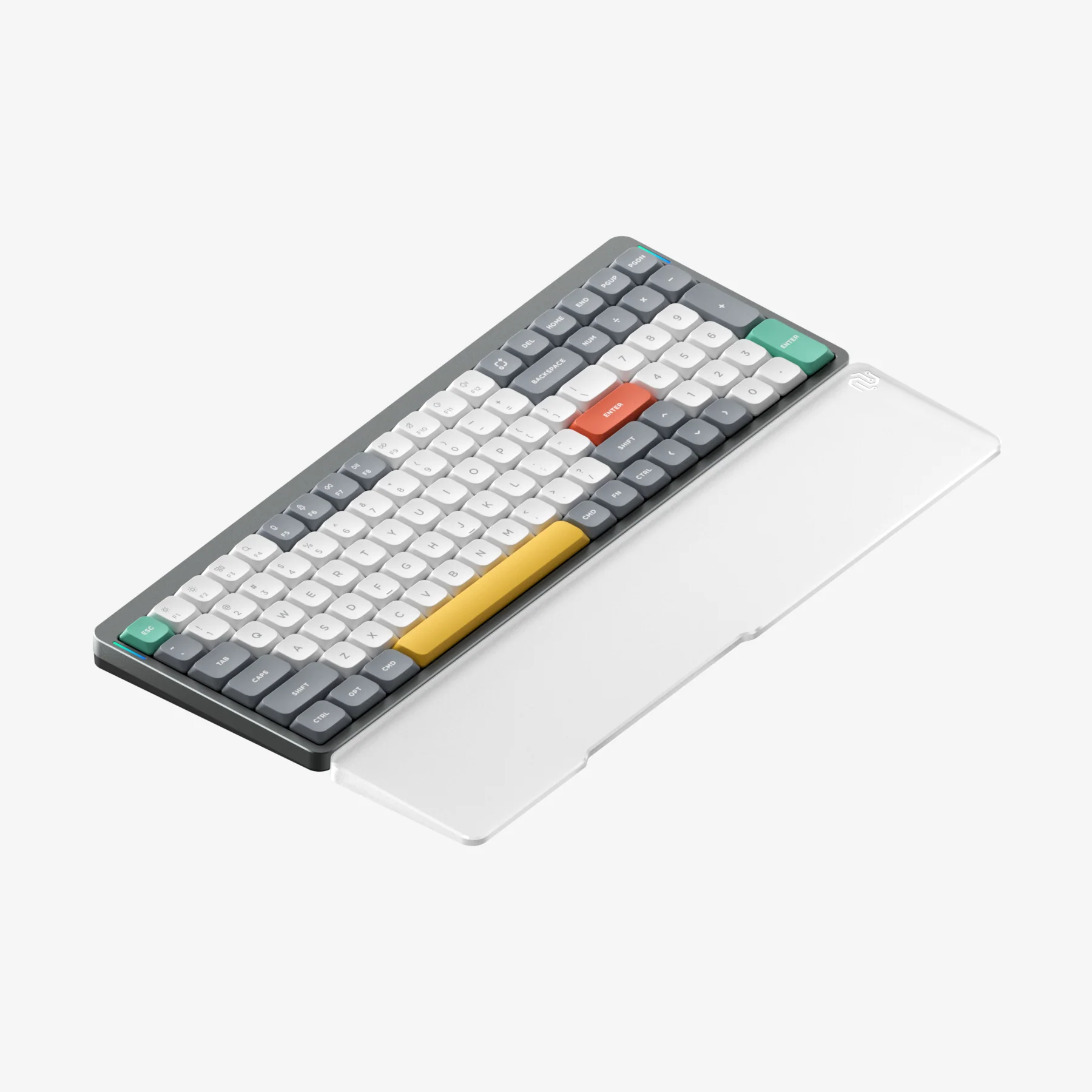 The Field keyboard in a workspace.